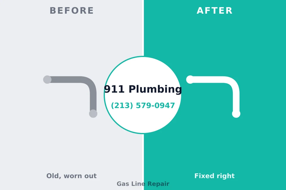 Before and after: plumbing company Rutgers University-Livingston Campus, NJ